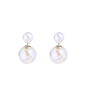 ต่างหูแฟชั่นและหวานขนาดนางเงือกไข่มุกเทียม Super Fairy One earnail คู่ earnail - Product Image 1