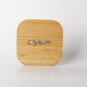 Chargeur sans fil pour téléphone à <span class=keywords><strong>induction</strong></span> rapide 15W en bambou écologique, <span class=keywords><strong>mini</strong></span>, fin, portable, avec logo personnalisé, port Type-C, OTP/OVP - Product Image 5