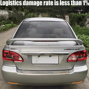 Alerón Trasero para Toyota Corolla 2007-2013, Aspecto de Fibra de Carbono, Plástico ABS, Accesorios para Carrocería - Product Image 2