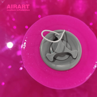 Ballons gonflables transparents en PVC rose pour décoration suspendue de soirée, modèle de boule en PVC rose réutilisable pour idées de fête