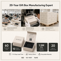 Boîte d'emballage personnalisée pour horloge intelligente, boîte cadeau en forme de livre, vente en gros, boîte en papier rigide avec fermeture magnétique pour réveil