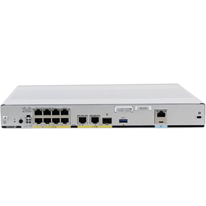 Enrutador de servicios integrados de 1/2 | 8 puertos PoE + LAN, 2 Gigabit WAN (SFP/RJ45), IPSec 468Mbps - Product Image 1