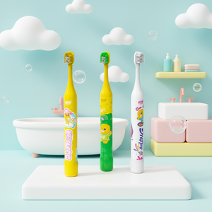 <span class=keywords><strong>Brosse</strong></span> <span class=keywords><strong>à</strong></span> <span class=keywords><strong>dents</strong></span> pour enfants en nylon doux avec motif de dessin animé, avec dentifrice, pour les enfants de 3 <span class=keywords><strong>à</strong></span> 12 <span class=keywords><strong>ans</strong></span>, utilisation <span class=keywords><strong>à</strong></span> domicile, avec manche en plastique - Product Image 1