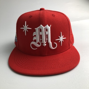 Nón kết snapback chất liệu acrylic cao cấp, thiết kế 6 mảnh, vành thẳng, thêu logo 3D tùy chỉnh, chất lượng OEM, dành cho nam giới. - Product Image 3