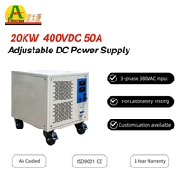 Alimentation électrique triphasée réglable IDEALPLUSING de 20 kW, 400 V, 50 A, refroidie par air forcé, régulation de précision, pour l'industrie