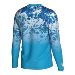 Camiseta de Protección Solar Personalizada de Poliéster para Mujer, Ropa Corta para Pesca - Product Image 3