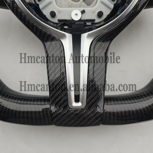 Nuevo Producto, Volante Deportivo de Fibra de Carbono y Cuero Perforado m Performance para BMW Serie 5 F30 F10 F32 F90 F80 F82 F87 - Product Image 5