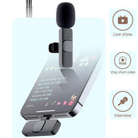 TSSD personnalisé K8 k9 mini portable Mikrofon Smart Phones Live gaming professionnel studio micro podcast sans fil cravate Microphone