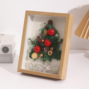 <span class=keywords><strong>Xmas</strong></span> Phổ Biến Tùy Chỉnh Kích Thước & Màu Sắc Đơn Giản Dày MDF Giáng Sinh Khung Ảnh Đứng Treo Lễ Hội Trang Trí Bóng Hộp Khung - Product Image 1