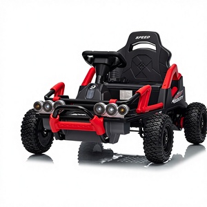 Go Kart Eléctrico para Niños, Batería de 12 V con Control Remoto, Diseño de Plástico, 4 <span class=keywords><strong>Ruedas</strong></span>, Coche de Juguete para Niños - Product Image 2