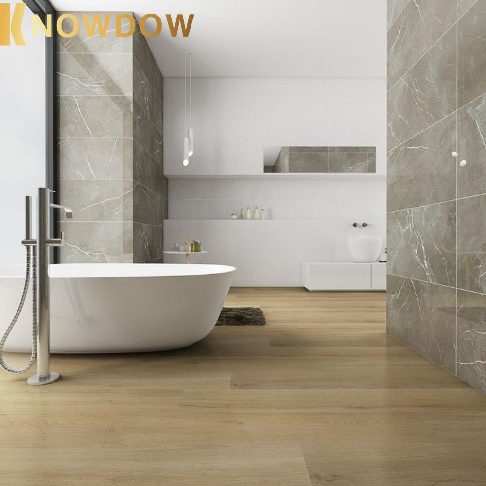Полы KNOWDOW Spc с твердым ядром, УФ-отвержденное покрытие, пластик, 8 мм, ламинированная деревянная текстура, виниловая доска, роскошная индивидуальная роскошь для виллы