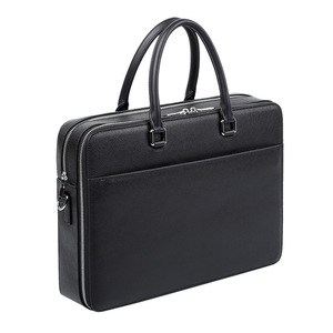 6758 Porte-documents pour homme en cuir imperméable, grande capacité, tendance - Product Image 6