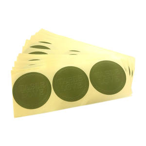 Etiqueta <span class=keywords><strong>de</strong></span> impresión <span class=keywords><strong>de</strong></span> logotipo personalizado, pegatina redonda, etiquetas <span class=keywords><strong>de</strong></span> embalaje <span class=keywords><strong>de</strong></span> agradecimiento en hojas - Product Image 2