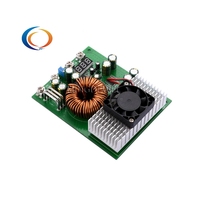 Module d'alimentation abaisseur de tension DC-DC haute puissance 1000W réglable avec ventilateur, convertisseur Buck 25V-90V vers 2.5V-50V, courant constant 50A
