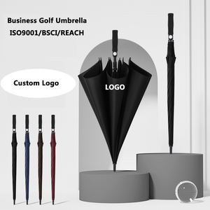 Paraguas de Viaje Moderno EVA Golf, Recto, Resistente al Viento, Tamaño Grande 62/68'', Semi-Automático, Publicitario, para 2-3 Personas - Product Image 1