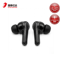 Audífonos Inalámbricos Bluetooth con Luz LED, Auriculares Intrauditivos para Juegos