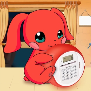 Hucha de cajero automático para niños y niñas Caja fuerte digital Contador de monedas electrónico Caja de ahorro de dinero para niños - Product Image 4