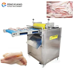 Máquina de remoção de pele de peixe FQS-400, máquina para esmagamento de peixes, para tilapia e peixe