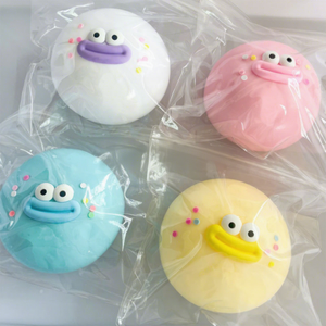Palla Squishy Gigante Antistress con Occhi Grandi, Rimbalzo Lento, <span class=keywords><strong>Modellabile</strong></span>, Giocattolo Morbido a Forma di Daifuku con Bocca Larga - Product Image 3