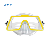 Masque de plongée à lentille unique en matériau sûr, prix usine JYF, lunettes de plongée, masque de snorkeling