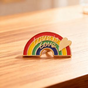 เข็มกลัดราคาส่ง งานฝีมือโลหะคุณภาพสูง เข็มกลัดเคลือบเงาหรูหรา สำหรับติดกระเป๋า หมวก เสื้อผ้า และเครื่องประดับ - Product Image 4