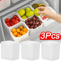 Réfrigérateur Aliments Frais Boîte De Rangement Réfrigérateur Porte Latérale Fruits Légumes Épice Alimentaire Cas Conteneur Cuisine Organisateur Boîtes De Rangement
