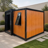 Maison conteneur préfabriquée multifonctionnelle extensible avec panneaux sandwich et design japonais pour clinique mobile