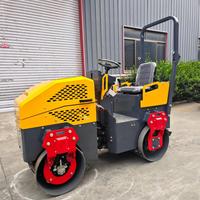 Mini-compacteur vibrant diesel de 1,5 tonne, directement de l'usine, pour petits travaux routiers