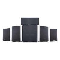 YK-610 5.1 Haut-parleur de cinéma maison Film professionnel K son surround subwoofer haut-parleur Boîte en bois indépendante KTV haut-parleur passif