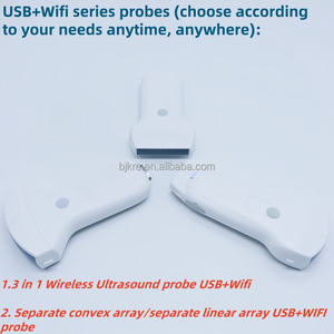 Mesin <span class=keywords><strong>Ultrasound</strong></span> Genggam Nirkabel 3 in 1 Warna Hitam-Putih untuk Klinik Hewan - Product Image 5