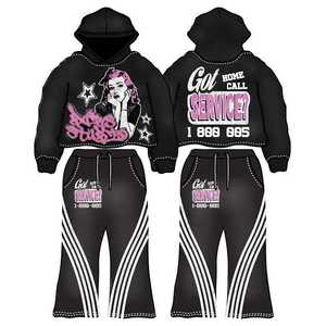 2024 personnalisé hommes pull à capuche grande taille fermeture éclair surdimensionné lourd sweat 3D brodé Logo gros sweats à capuche imprimés - Product Image 1