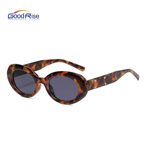 2024 luxury designer sunglasses women fashion shades oval eyeglasses frames High quality wholesale Sunglasses