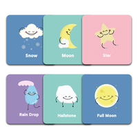 Cartes de jeu éducatives pour enfants en papier écologique, impression personnalisée, fabricants de jeux de mémoire pour enfants, cartes flash pour enfants