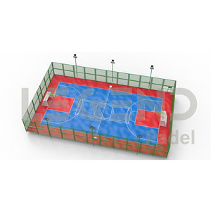 Terrain de sport multifonctionnel en plein air, équipement de terrain multi-jeux, équipement de terrain de padbol - Product Image 2