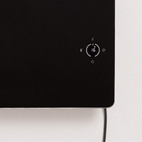 Calentador de Toallas Eléctrico Inteligente con WiFi y Panel de Doble Vidrio 5-40 ℃    Temporizador Semanal con Pantalla Táctil, Fábrica OEM/ODM para el Mercado Europeo