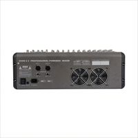Effets audio professionnels, console de mixage amplifiée professionnelle PMR1260 12 canaux haute puissance