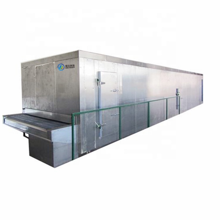 Туннельный туннель для картофеля фри клубника курица креветок быстрое замораживание туннель для морозильной камеры шоковый туннель