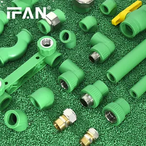 IFAN Factory Price All Types Green Male Female Thread Products Plastic Plumbing Accessories PPR Pipe Fitting