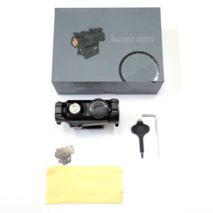 Lunette de chasse à point rouge HD-53, adaptateur de base surélevé durable, amélioré pour une meilleure visée, accessoires de sécurité et de chasse - Product Image 2