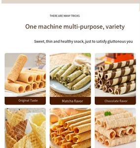 Máquina de cono de helado de un solo cabezal/Fabricación de cono de helado/máquina de merengue de aperitivos de corteza de helado redonda - Product Image 6