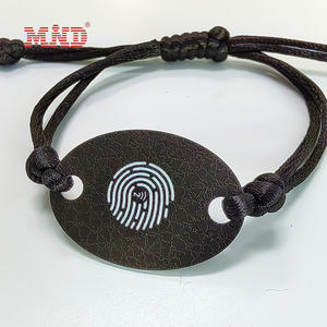 हस्तनिर्मित फैशन पत्थर बेडेड जेड बीड बीड्स प्रोग्राम योग्य nfc स्मार्ट कंगन गहने - Product Image 6