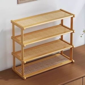 Factory direct sales of small desktop display shelves, drainable <b>teacup</b> storage racks, and multi-layer purple clay teapot - Product Image 1