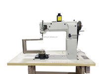 Bon marché, machine à coudre sac à main industriel en cuir en forme de U à bras rotatif à 360 degrés