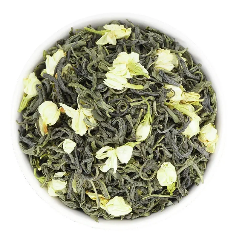 ชาดอกมะลิหอมวัสดุชาเขียวมะลิมีกลิ่นหอมสำหรับร้านชานมขายส่งเป็น2023