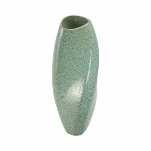 Vaso contemporaneo con finitura a motivi delicati per l'arredamento del soggiorno, vaso decorativo per fiori per camera da letto, ufficio, scrivania, casa - Product Image 1