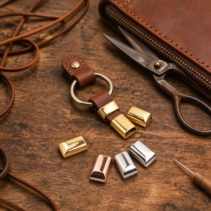 Accessoires pour sacs à bagages : Quincaillerie en <span class=keywords><strong>alliage</strong></span> de zinc, tirettes de fermeture éclair métalliques plaquées, fermoirs de queue, embouts de fermeture, embouts de ceinture, vis - Product Image 3