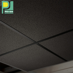 Plaques de <span class=keywords><strong>plafond</strong></span> modernes en fibres minérales acoustiques pour <span class=keywords><strong>suspension</strong></span> de bureau avec design micro-perforé et contrôle du son - Product Image 3