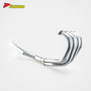 Nouveau système d'échappement complet monobloc en aluminium argenté FORSOUND <span class=keywords><strong>Yamaha</strong></span> XJR, léger, résistant à la corrosion/à la rouille, augmentation de la puissance - Product Image 6