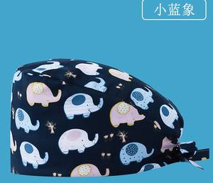 Tappi da lavoro accessori per uniformi mediche da donna regolabili con fasciatura elastica con chiusura a fascia in tessuto lavorato cappelli per uso ospedaliero - Product Image 5