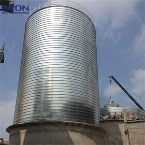SRON Silo 300Ton ~ 5000TonセメントSilo 300kw 380Vホッパー/平底中国1年保証 - Product Image 2